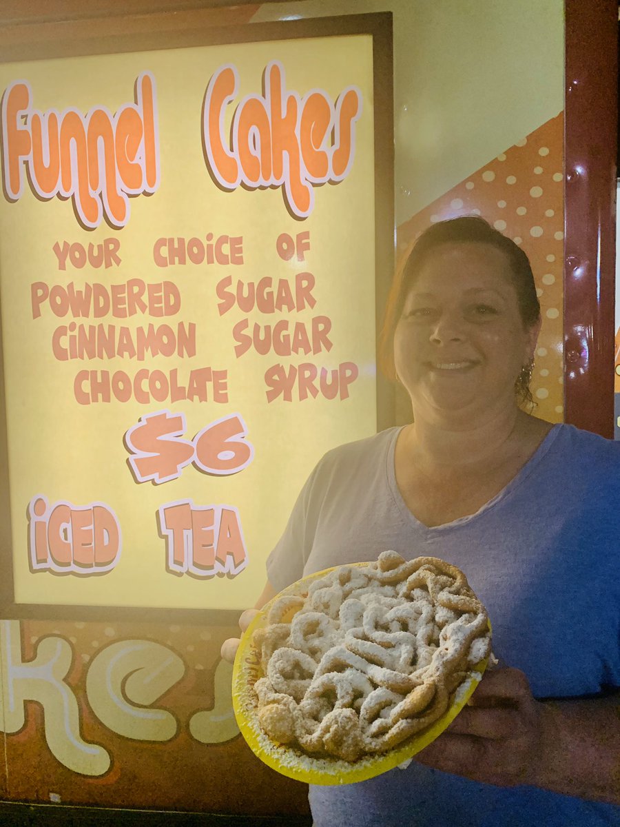 PackConcessions's tweet photo. It’s almost halftime! Lots of treats on the concourse. Funnel cake anyone? @PackAthletics @PackFootball  #GoPack #NCState https://t.co/X43Ogckg3g