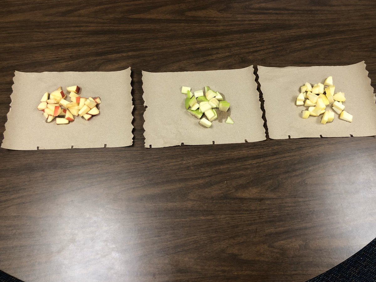 HelloMsMartinez's tweet photo. Math is always more interesting when food is involved😂 My students loved graphing using apples! They tasted all three apples and placed their color on the picture graph🍎🍏 @CFISDPost @CyFairISD #graphing #makelearningfun #patriotadventures https://t.co/vL9LM49qIB