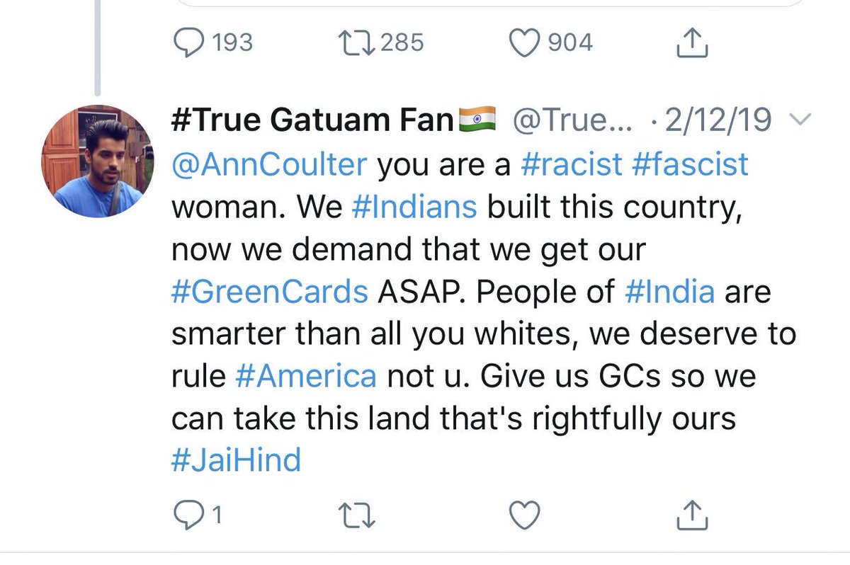 Phoenician91's tweet photo. People frm all over the world come here for freedom, but #S386 supporters are oppressing them in America!
This is a natural result of a monopoly, when diversity dies and happens when any group gains all the power.
GC cap is smart b/c it prevents Monopoly!
Attacks on Americans👇 https://t.co/dsyU9caodQ