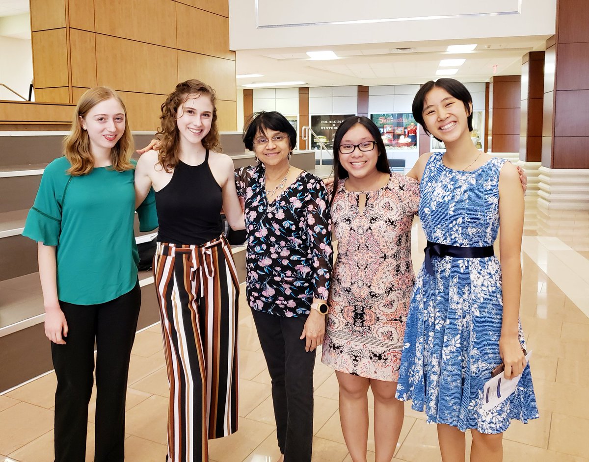 SandyKulkarnee's tweet photo. It was so exciting to see my #IBChem students at #IBInduction ceremony @AllenHS_Eagles #ProudTeacher https://t.co/fHX7xEyETW