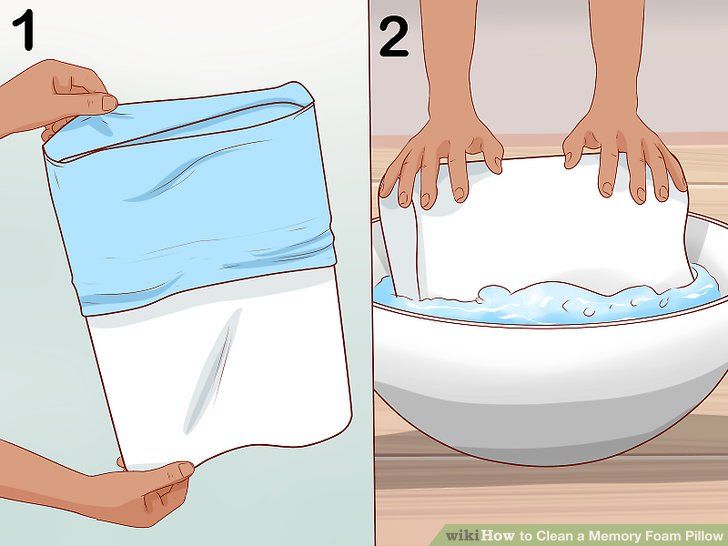 washing memory foam pillows