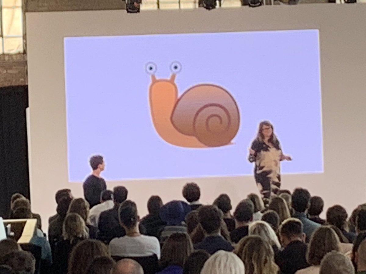 Fan-girling from the back over @jenniferdaniel talking about ugly cute at #SPAN19