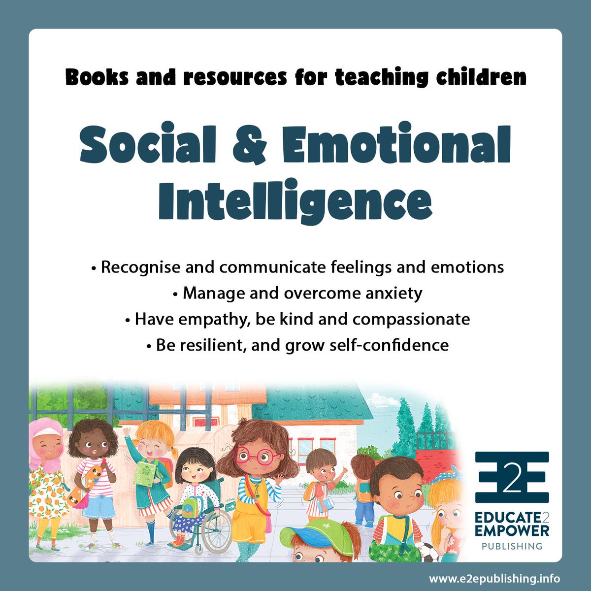 What can you do for World Mental Health Day? Take a look at our current range of Social &amp; Emotional Intelligence educational resources for children! Many are also relevant for all ages! 
e2epublishing.info/blog/social-an… 

#educate2empower #worldmentalhealthday2019 #teachingresources