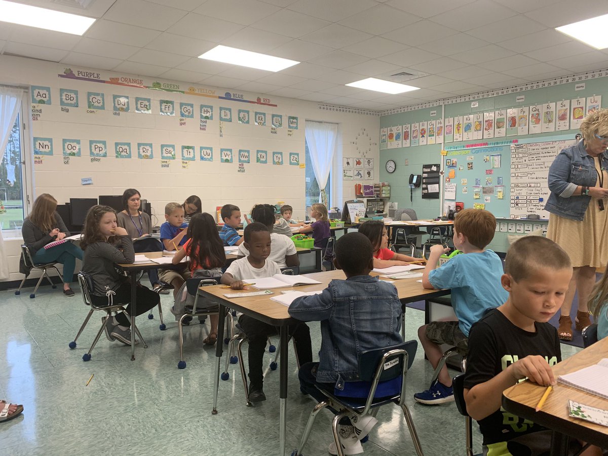 AngelaJayneRush's tweet photo. Wonderful professional development at Kingston Elementary today!Teachers participated in a lesson study experience with our new writing curriculum https://t.co/fqKOEteUn2