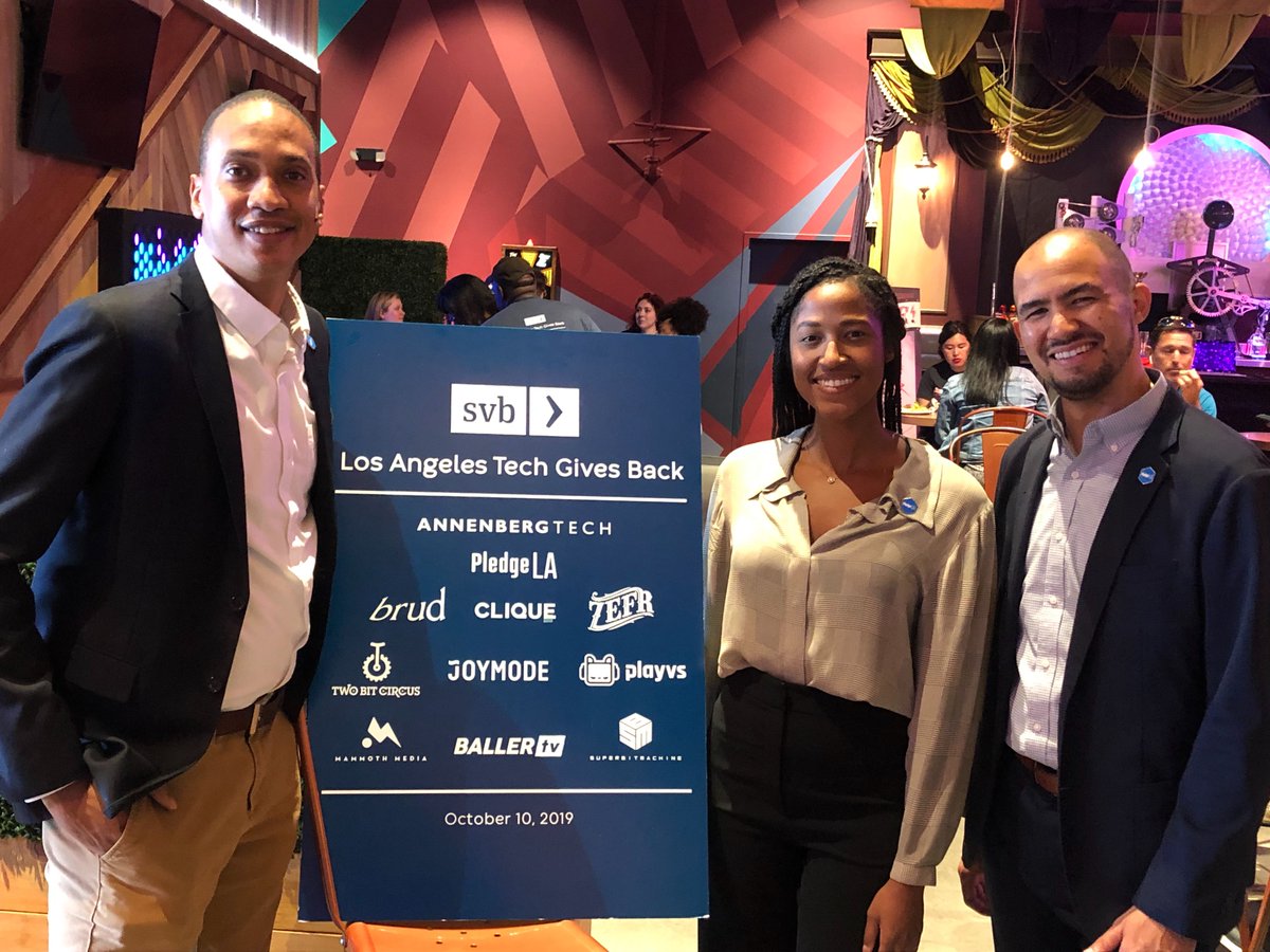 Annenberg_FDN's tweet image. More than 600 people at 12 volunteer sites across Los Angeles took part in #TechGivesBack, hosted by @SVB_Financial with support from #AnnenbergTech &amp;amp; #PledgeLA! Thanks to the many great companies &amp;amp; volunteers who took time out of their busy work weeks to support LA nonprofits.