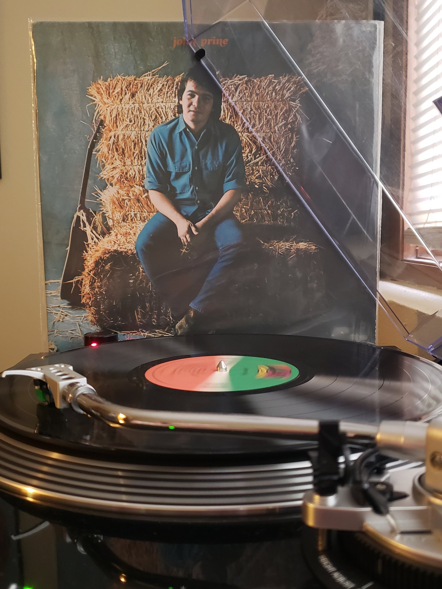 John Prine - s/t (1971). \78 reissue. Happy birthday to a legend.     