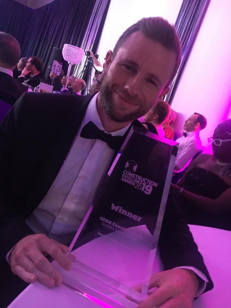 Thrilled to be winners tonight in the social housing category at the #CEFawards19 <a href="/ClanmilHousing/">Clanmil Housing</a> @RolstonArch what a deserving scheme!👌🏆🤩