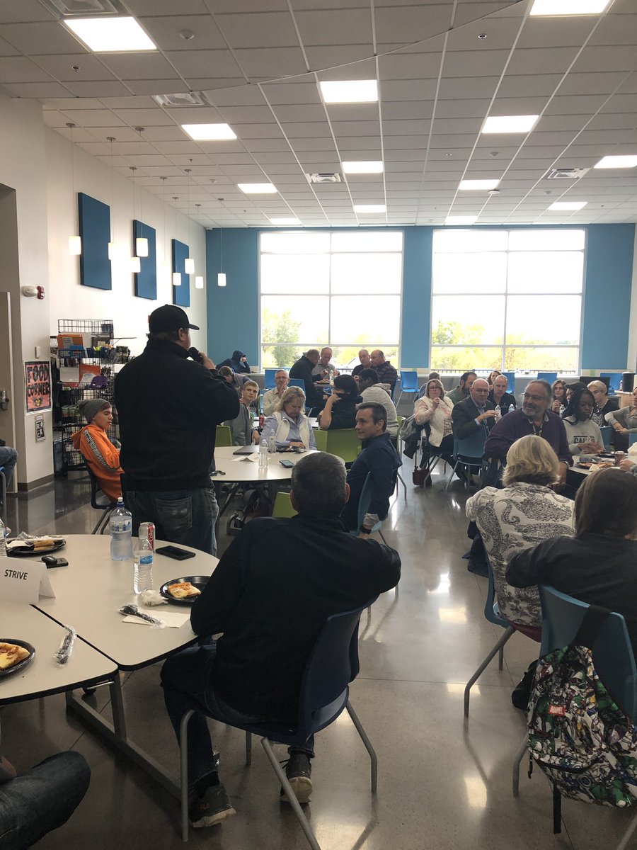 davidwbrown39's tweet photo. Such an awesome day @Bridges_ALC (as usual!). Enjoyed student presentations around youth in government &amp; the 1st STRIVE mentor meeting w/ @PriorLakeRotary at our beautiful, new building @isd719! AWESOME! @DrTStaloch @jholmberg1 @drcshepard @maxmoser73 @JennPowers0514 @EdinaEast78 https://t.co/oBK8Wirxfg