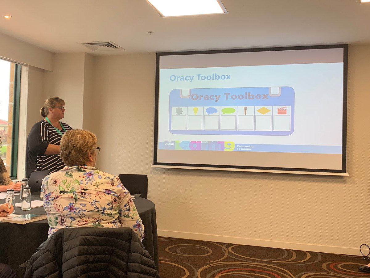 Great to hear ⁦<a href="/TrudiBrowne/">Trudi Browne</a>⁩ and ⁦<a href="/nicrick/">Nic Rickard</a>⁩ sharing their oracy journey ⁦@ULearnNZ⁩ #brightspots #oracynz