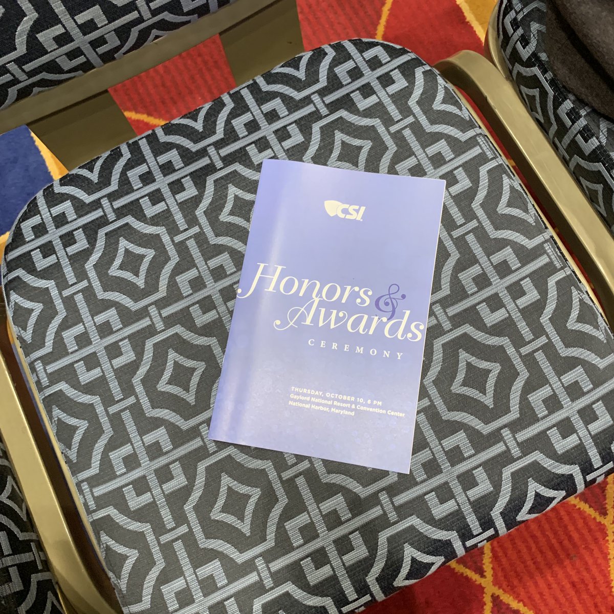 We are so excited to honor our very own Scott Sider tonight with the Institute’s Robert Brosseau award! #CONSTRUCT2019 #Awards  <a href="/CONSTRUCTshow/">CONSTRUCTshow</a>