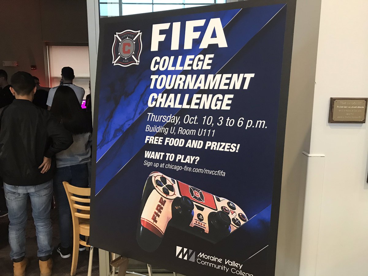 zachbinkley's tweet photo. #FIFA20 #ESPORT tournament happening now. 

@morainevalley 
➕
@ChicagoFire https://t.co/iRkqUQjlzb