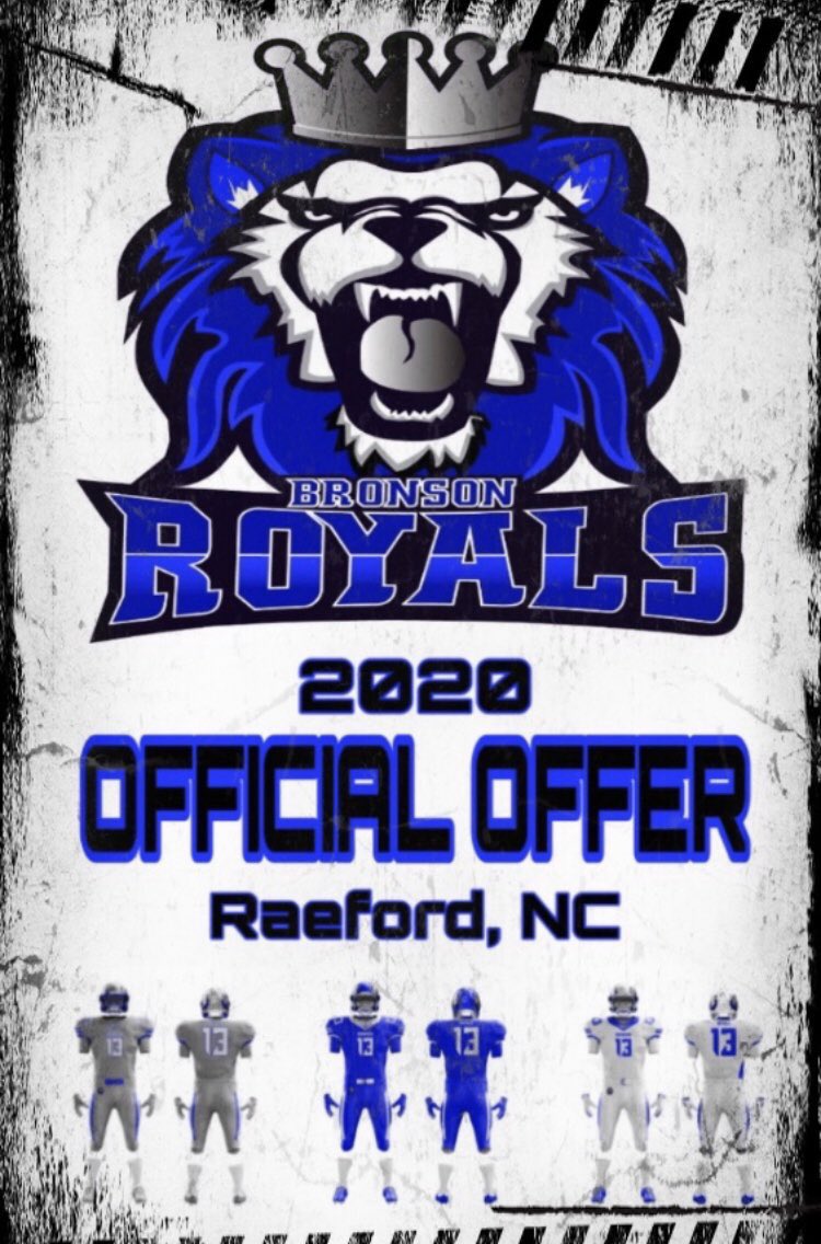 DeandreOlds's tweet photo. Blessed to receive my 1st Offer from Bronson College 💠🌐 #VBOT https://t.co/EdWh3jeQsB