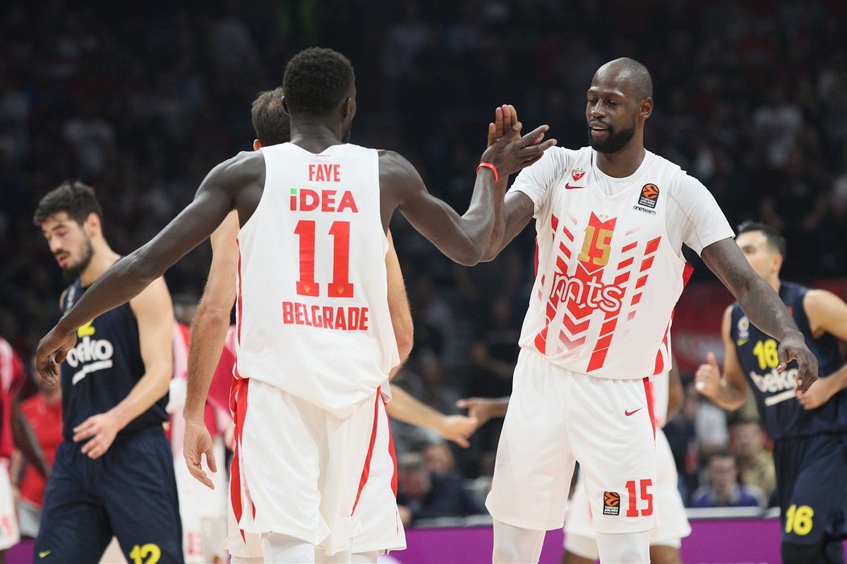 24SportsLegends's tweet photo. A raucous crowd of 16,879 at Stark Arena fueled Crvena Zvezda mts Belgrade to a 68-56 victory over Fenerbahce Beko Istanbul on Thursday evening. https://t.co/aKit83fQYn