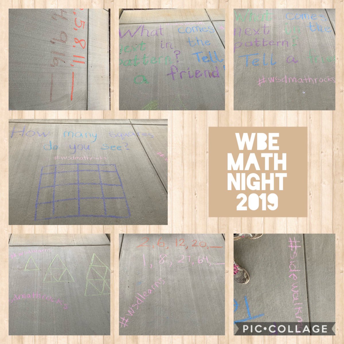 KatherineSchack's tweet photo. Getting ready for Family Math Game Night @WabashStation #wsdlearns #wsdmathrocks #sidewalkmath https://t.co/YGY2vCFVeC