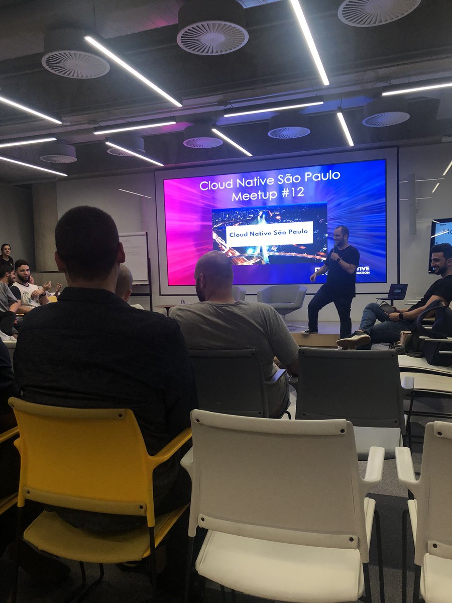 #CNSP meetup is about to start! Can’t wait! #CNCF #NATSio #c6bank