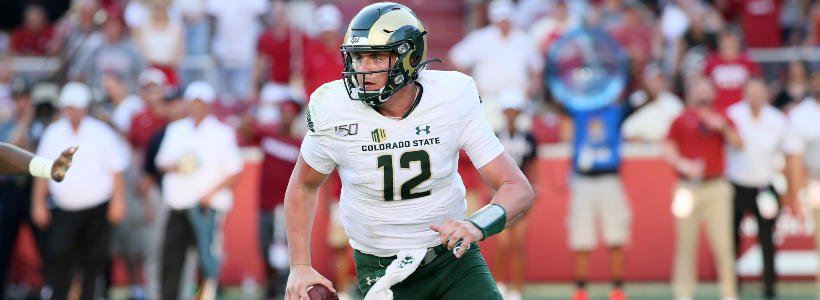 SportsLine's tweet photo. The SportsLine projection model has a pick for #ColoSt vs. #NMex (Friday, 8 p.m. ET). Join SportsLine with code PARLAY to see what the model has to say & get your 1st month for $1. https://t.co/qjWdp7FNPP https://t.co/uxmLBbh9XE