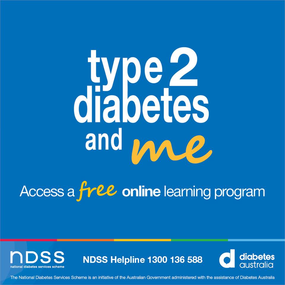 free diabetes courses online australia)