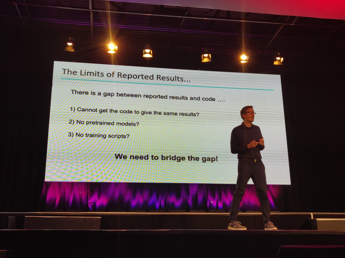 alfcnz's tweet photo. Fixing ML/DL: benchmark all papers, systematically at https://t.co/kWvIJdNGRO
Reproducibility comes to the field!
Check out https://t.co/Yu6uesMtUa as well.
#PTDC19 https://t.co/oexiwHo5lf