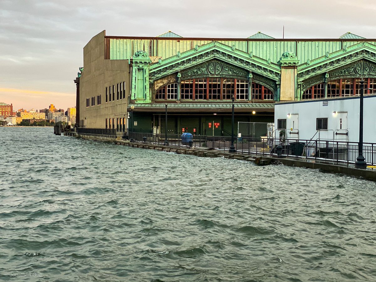 <a href="/HobokenWX/">Live Hoboken Weather</a> Flooding at #Hoboken Terminal during this evenings high tide.  #CoastalFlood