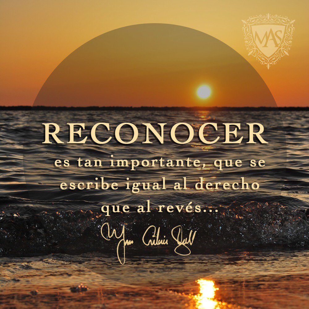 Reconocer todas las bendiciones que nos ofrece la vida a cada momento ✨🙌🏼