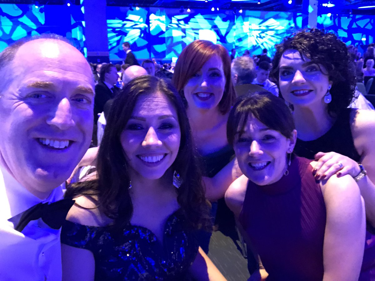 Having the craic <a href="/DubCham/">Dublin Chamber</a> Annual Dinner with <a href="/wendystunt/">Wendy Stunt</a> <a href="/TheDecChap/">Declan Gray</a> @OrlaVeale &amp; @ft_denise