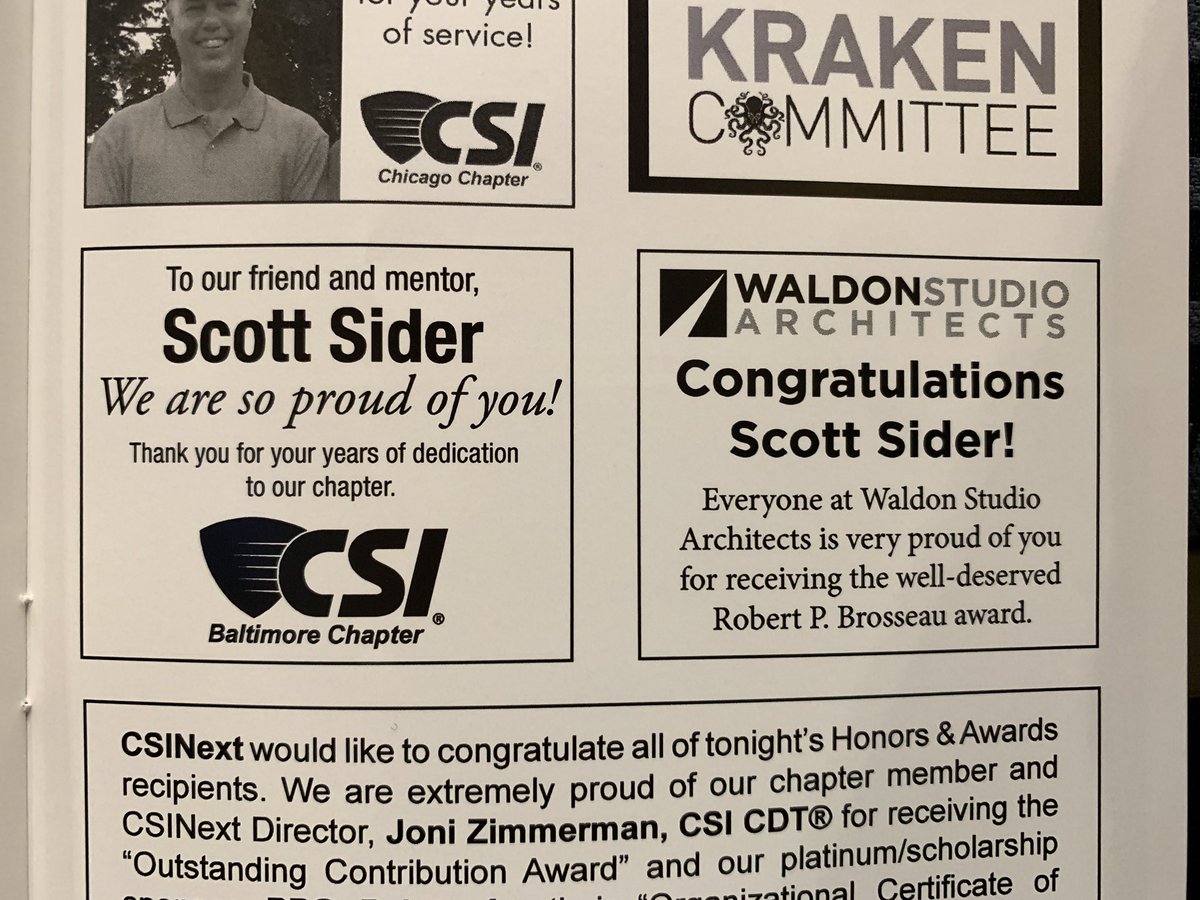 We’re so proud of you, Scott!!! #CONSTRUCT2019