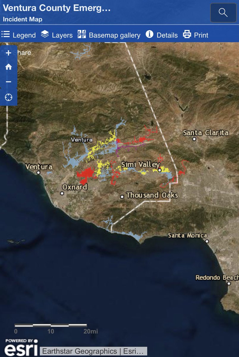 Ventura County Fire Map Today Carolina Map
