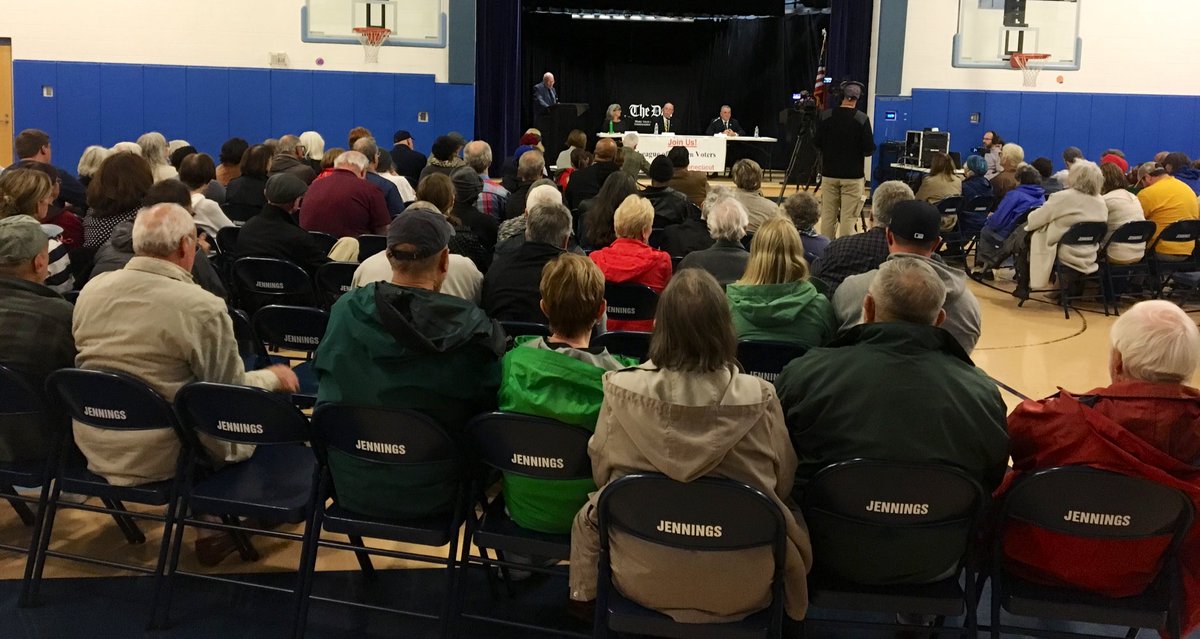 Excited to be at the New London Mayoral Debate tonight! It’s great to hear about the future of our community.