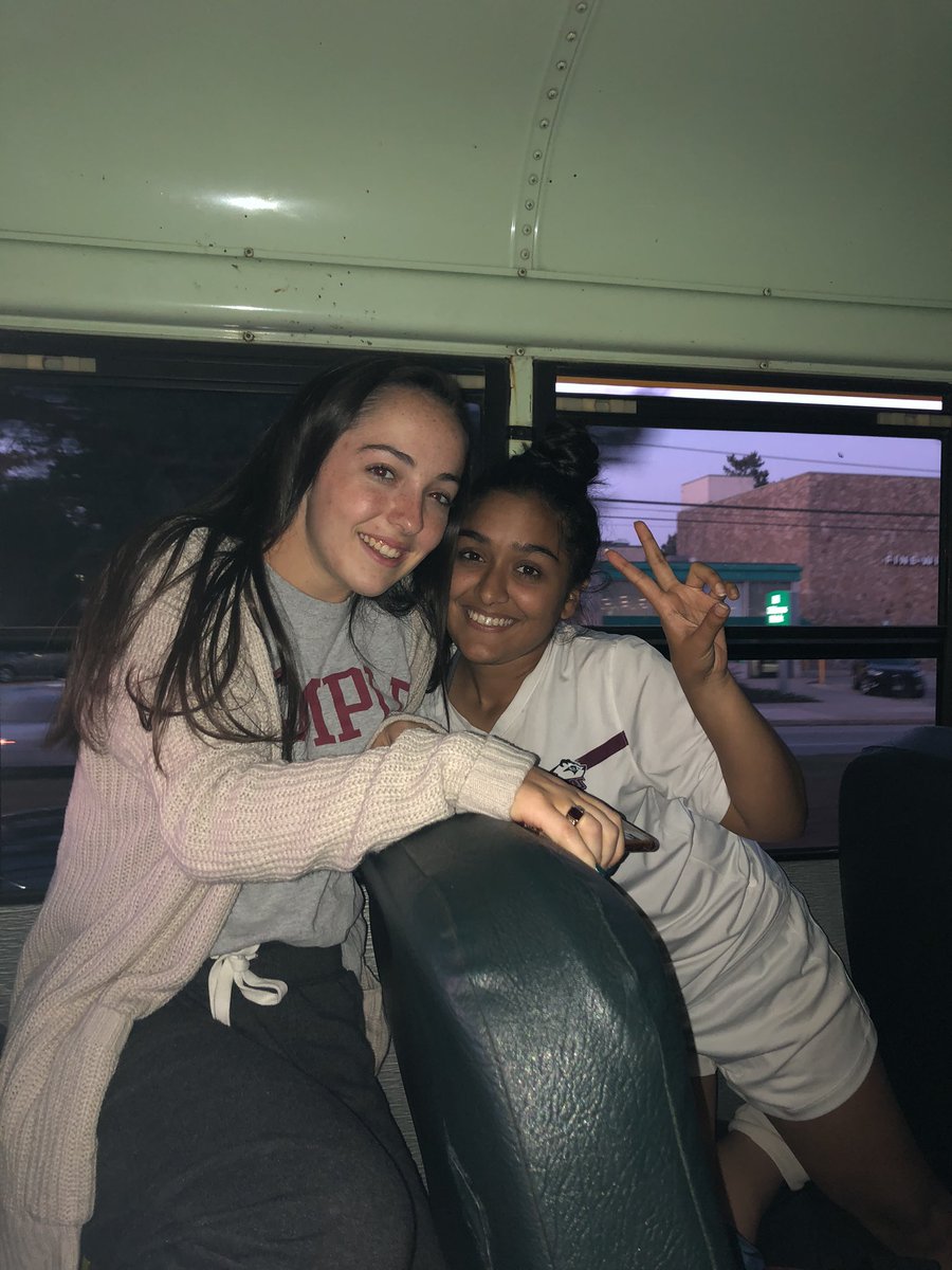 MBAPPandaSoccer's tweet photo. some of our seniors on their last bus ride with the team🥺🥺🥺 https://t.co/45QMsDX8zp