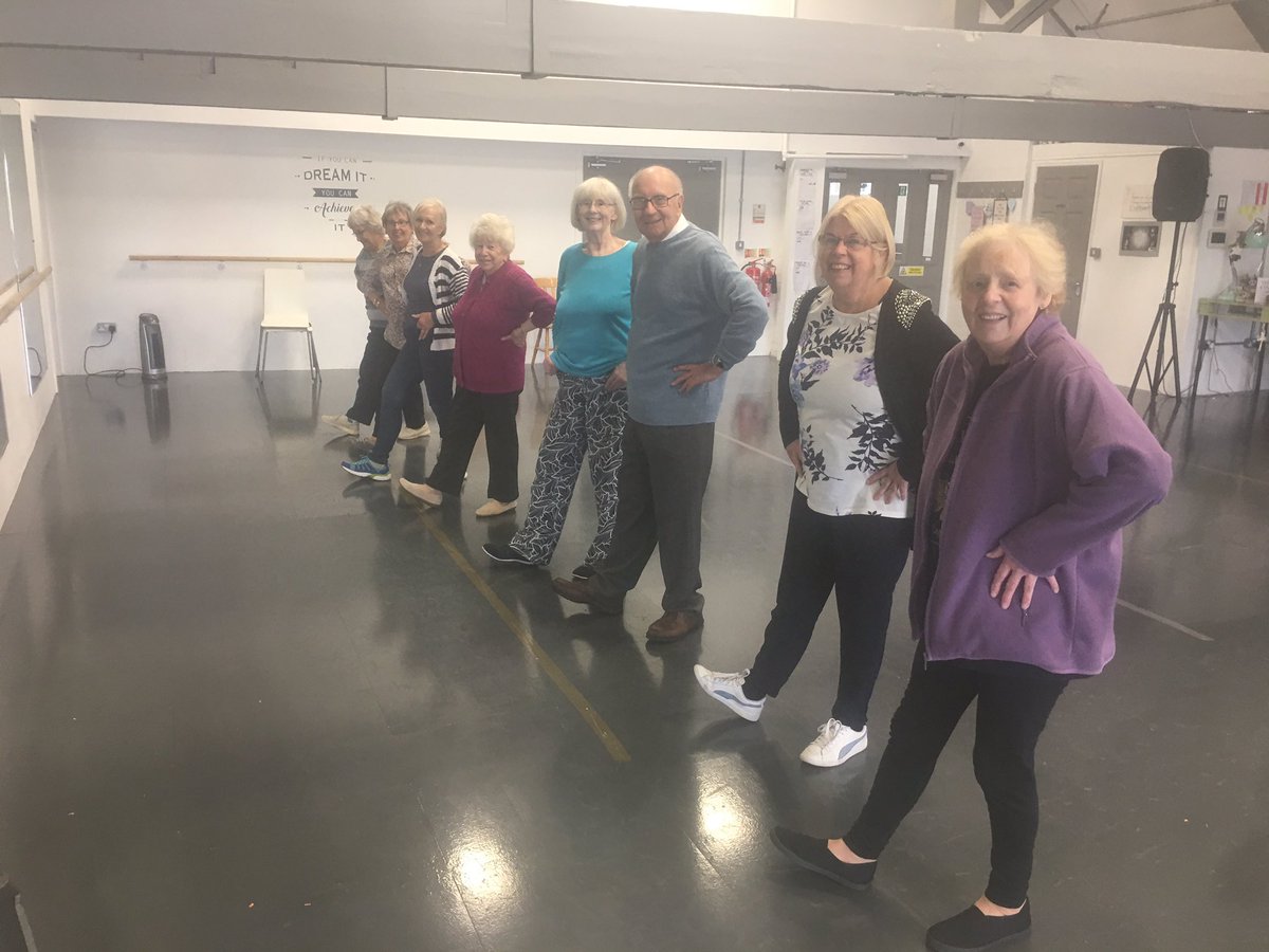 TheLoftStudios1's tweet photo. Big smiles from my wonderful ageing better group I have been working with through Mind charity. On a day where we spread awareness about mental health it was amazing to see these incredible ladies and gentleman having such a great time exercising their bodies and their minds! 🙌🏼 https://t.co/RxihfEKJ8f