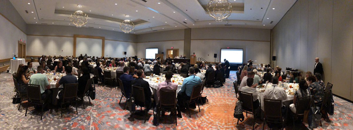 RickFisherNC's tweet photo. @RizkManagement speaking to a packed house for the @IQVIA_global  Site Partnership Symposoum at the 2019 @MySCRS Site Solutions Summit in Hollywood Florida 
#scrs2019 #sitesolutionssummit #iqvia #clinicalresearch #researchsite https://t.co/zy5PWSyMnf
