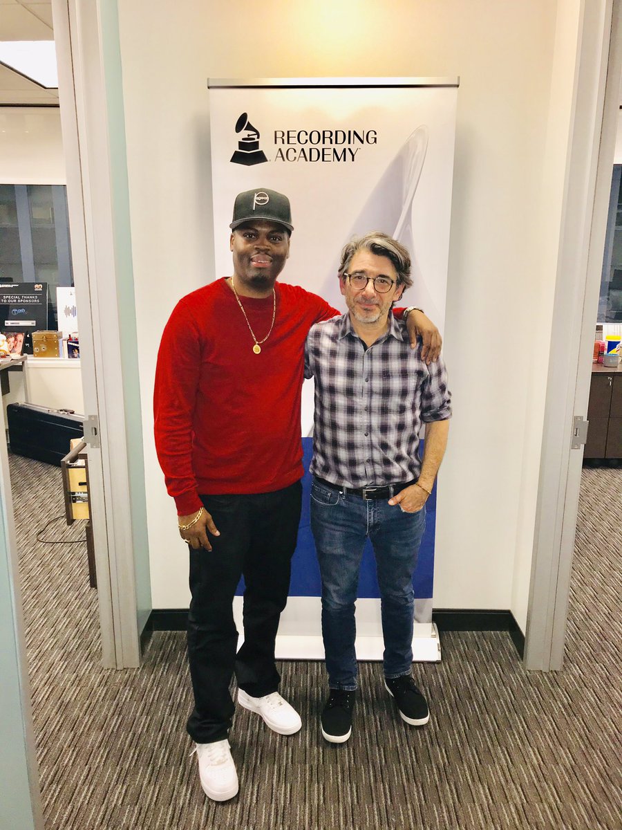 StevePageot's tweet photo. I just came out of one of the most important meetings of my career! Thanks so much Nick Cucci Executive Director of the New York Chapter @RecordingAcad 📸 #kristenbaum #PageotProductions #VotingMember #Grammys #NewYork #SecuringTheBags #TheGrind #TheHustle https://t.co/3swJpqNYl1