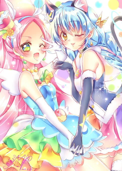 ユニちゃんお誕生日おめでとうー!✨??夜には新しい絵完成させたい…!
#ユニ生誕祭  #キュアコスモ生誕祭 