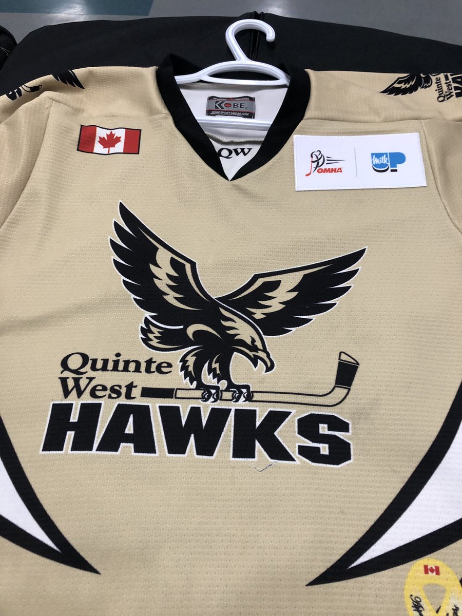 QWMinorHockey's tweet image. Quinte West Minor Hockey working together to put @OntarioDairy #milkpatches on all our representative jerseys. #communityhours @HometownHockey