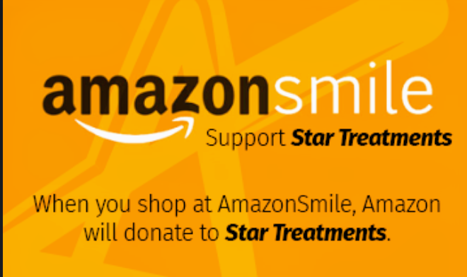 To date, Amazon Smile has donated $2471.15 to Star Treatments. Thank you for selecting us to be your Charity to benefit! Keep us in mind as you begin, continue, or contemplate starting your Holiday shopping :) It's easy to sign up, if you haven't already @ smile.amazon.com