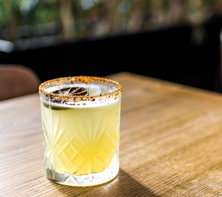 PonsonbyCentral's tweet photo. The Chilli Pineapple Margarita. ⁠
.⁠
A Bedford classic. It’s a tangy mix of chilli Infused tequila, fresh pineapple, lime and agave, served with a spicy salted rim. 🔥⁠
.⁠
#ChilliPineappleMargarita #bedfordballers https://t.co/ufekDQv5Nd