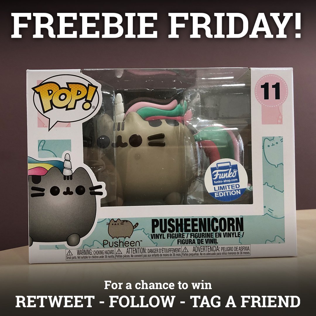empukofficial's tweet photo. #FREEBIEFRIDAY! WIN this Pusheenicorn #FunkoPop!🦄🐾 To enter RETWEET this, FOLLOW us &amp; TAG a friend👇

Enter on FB &amp; IG for a higher chance of winning🤞
Closes 23:59 tonight!

#Pusheen merch👉 https://t.co/BED4WvVZLt

T&amp;Cs on our FB #competition #emp #empuk https://t.co/r3GF5hBEBj