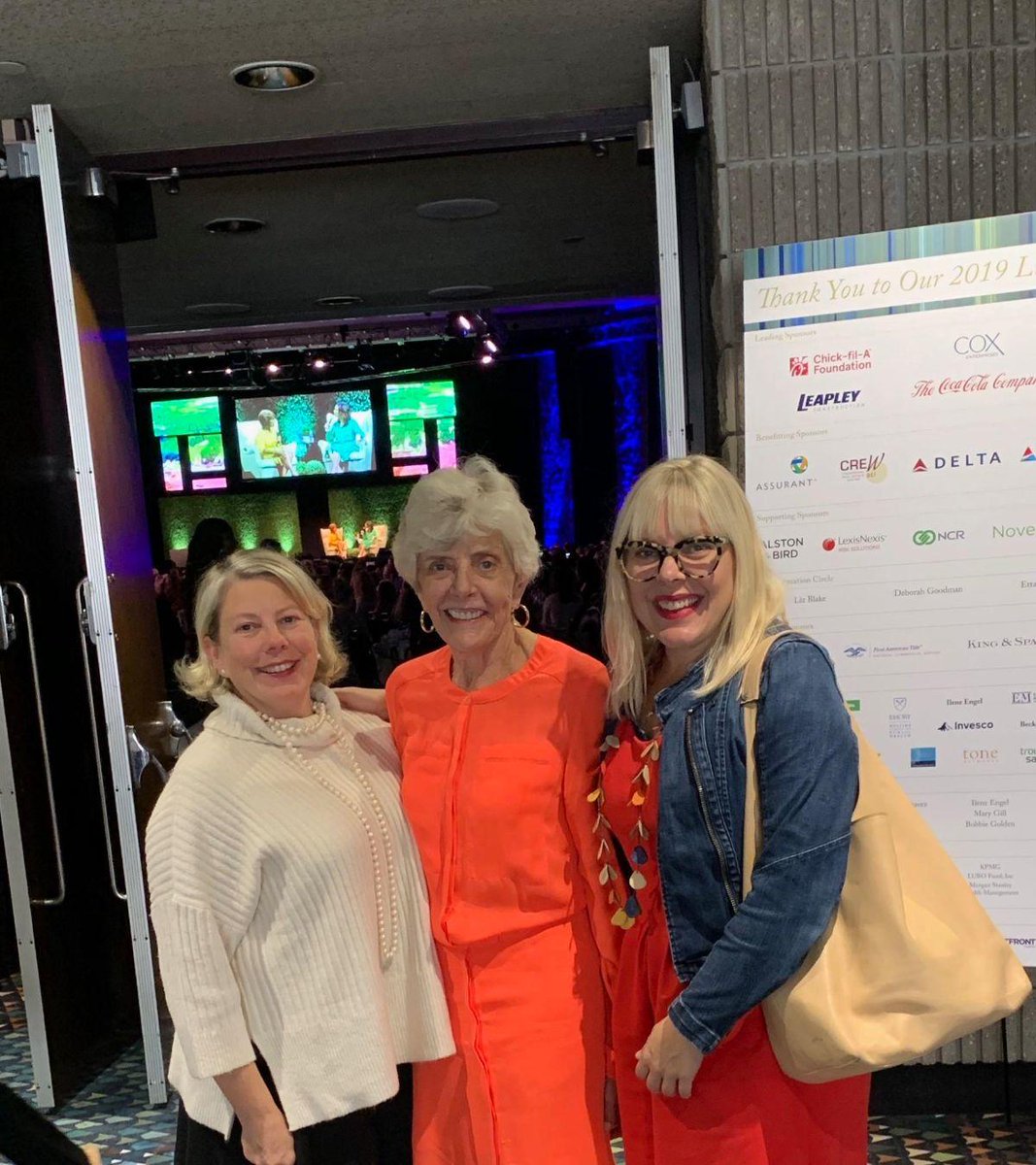 soldesignco's tweet photo. Honored to have a seat at the table with the @atlWomensFDN at the fabulous #Numbers2Big Luncheon! Excited to have witnessed @GayleKing speak! @mothersmentor https://t.co/LcAXqVloTr
