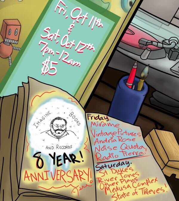 <a href="/imaginebooksSA/">imaginebooksSA</a> has always been like a second home to us. They have always held their doors open to anyone who has had a dream to chase. After all the shows we’ve had and life long friends we met through them, they have become like family to us.