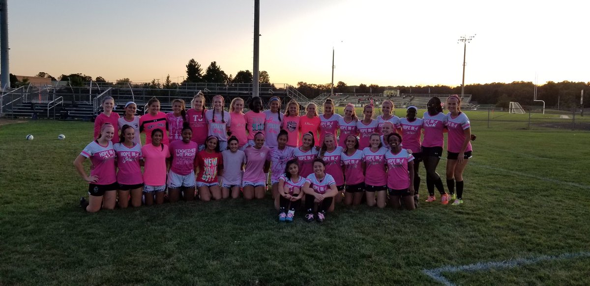 TJgirls_soccer's tweet photo. Two teams coming together in support of a great cause and putting on a playoff-type performance. TJ - 1 THS - 0

Goal scored by @Genesis10214 and assisted by C. Borntreger. 

A solid defense and @alaynabergy credited with a clean sheet. https://t.co/BpbizjrMie