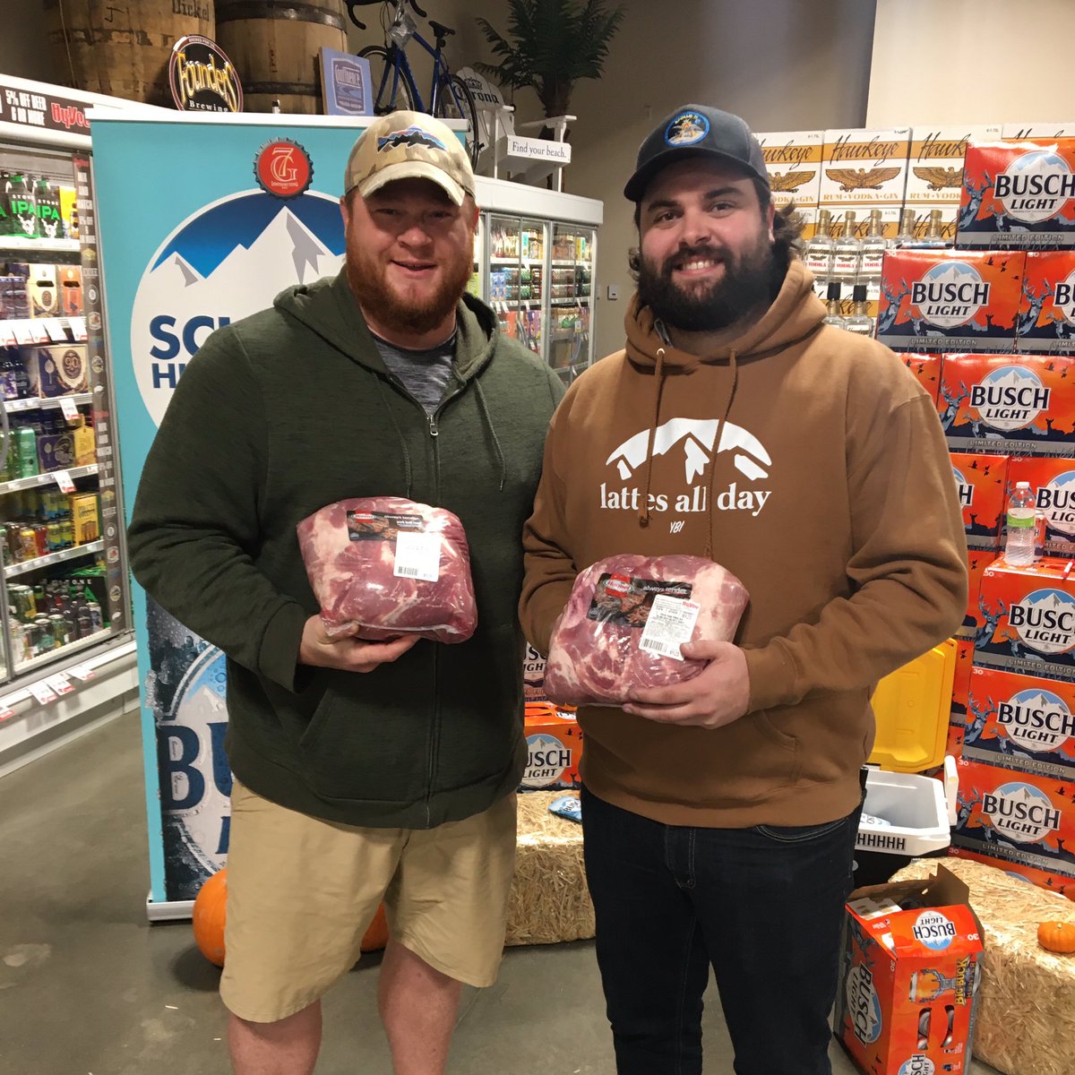 Pork shoulders were 99¢ a pound at Hy-Vee and I got to meet <a href="/ohhyoubetcha/">You Betcha</a>