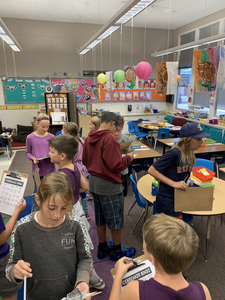 nikula_r's tweet photo. When the wind event ruins plans for a riddle/logic based scavenger hunt- you throw icebreaker bingo and a mystery at them! #gateclass #collaboration #VUSDstrong #MontalvoROAR https://t.co/nXiCjRrwY9
