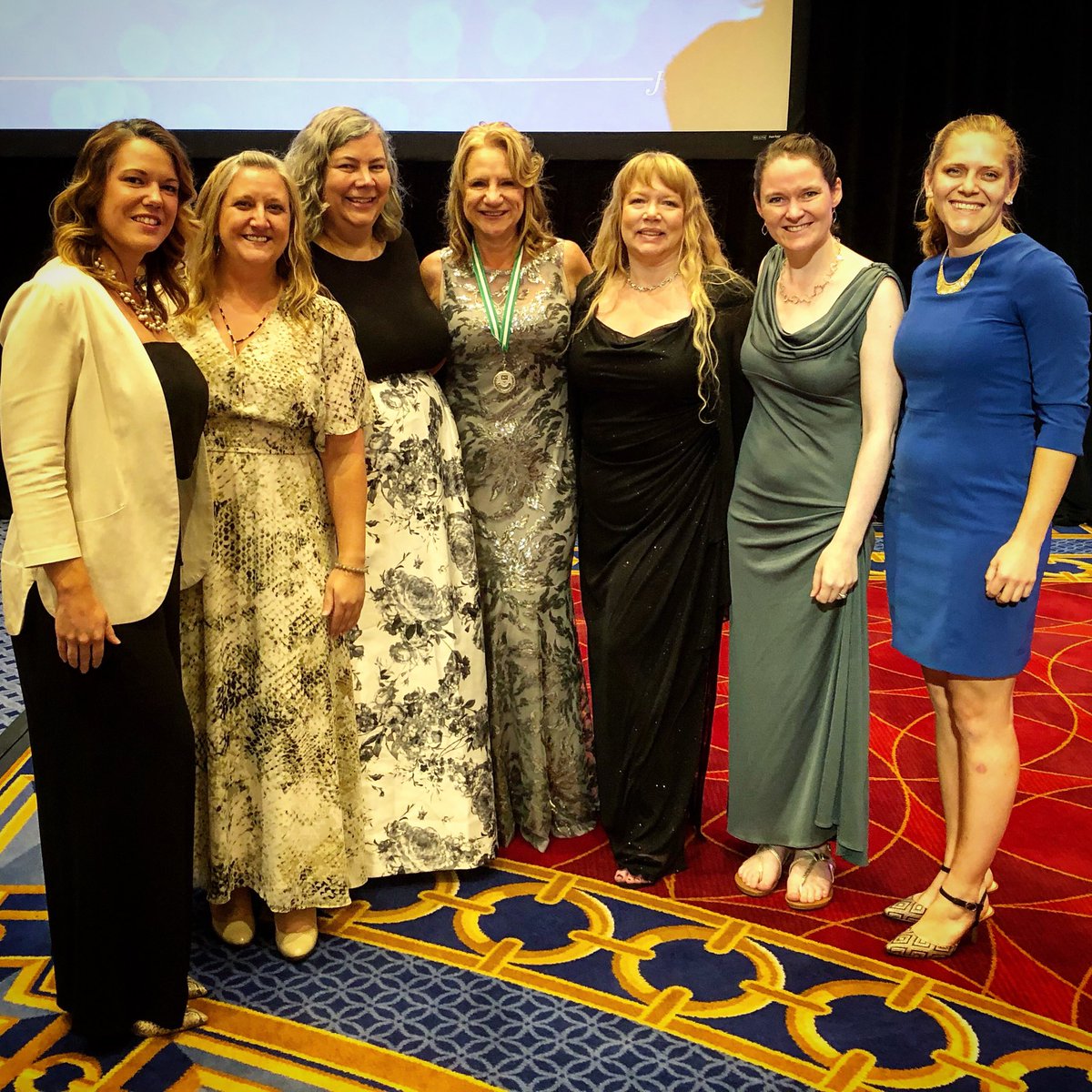 The Wonder Women of Portland CSI celebrating Cherise Lakeside, CSI’s newest Fellow!!! #wonderwomen #pdxcsi #fcsi #girlsrule #awardsnight <a href="/AliLaMannaPDX/">Ali LaManna CSI CDT</a> <a href="/CheriseLakeside/">Cherise Lakeside, FCSI</a> @Maddie_C83 <a href="/RyonErica/">Erica Bitterman-Ryon</a> <a href="/onstade/">Ellen Onstad</a>
