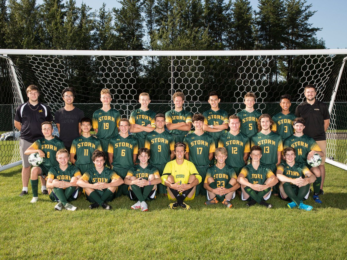 SRRStorm's tweet photo. Congrats to No.6 Storm Boys Soccer, upsetting No.4 Sartell in a nail-biter, 2-1 in double OT! #Section8A @MSHSL #StayinAlive #StormStrong @isd47 @MrNohner @StorMNFans The Storm will play Saturday against  No.2 Rocori. https://t.co/ZSCSD6J4kq