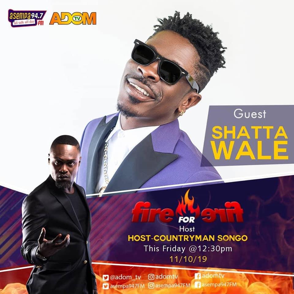 TheSirRoy's tweet image. No matter the noise you make, Shatta Wale is going to grant another interview tomorrow. 
#Fire4Fire with @countrymansongo 
3b3y3 Ogyaaaaaaa 🔥🔥🔥🔥