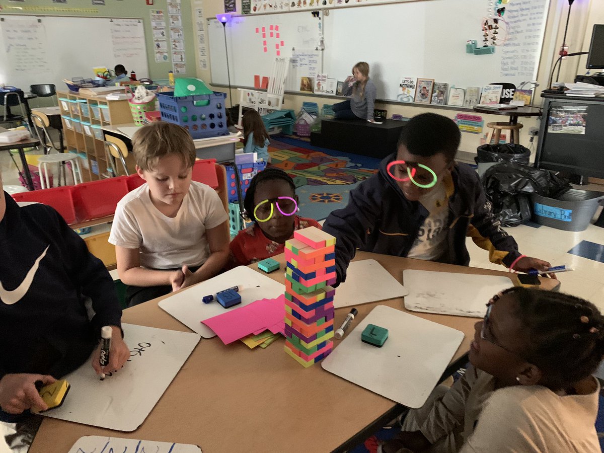 MsBrittsClass's tweet photo. Glow day was a huge success today! We had fun and learned a lot! #nhcschat #pvttchat https://t.co/wOpBKBASdQ