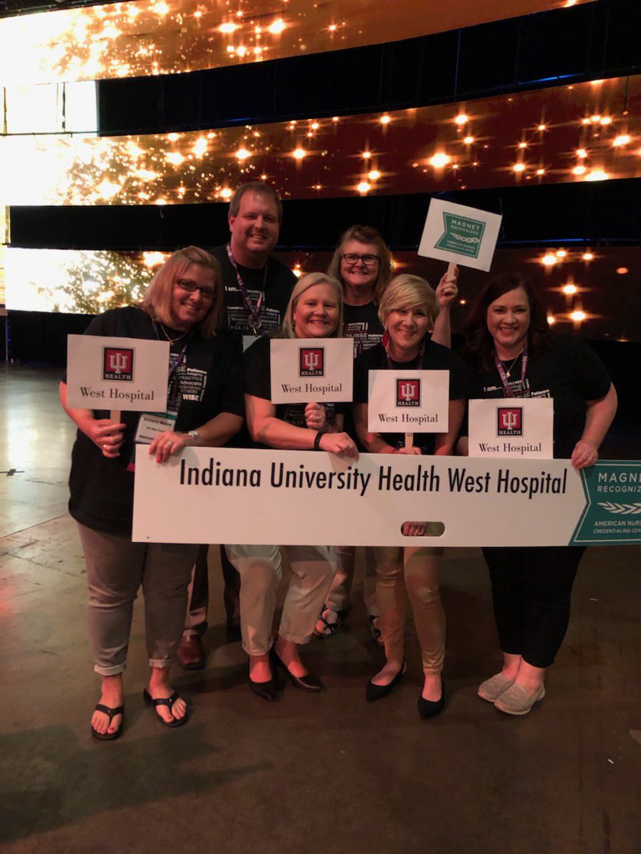 @IUHealthWest celebrated our Magnet Re-Designation tonight! What an honor to be a part of it! @ANCCMagCon #MagnetCon #iuhealthnursesrock
