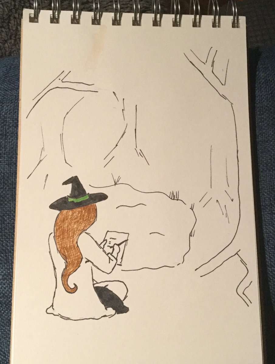 Voldenae's tweet photo. #inktober day 10
@PotatoesAll
#EmmytheScienceWitch #sciwitch https://t.co/EqS87jALSK