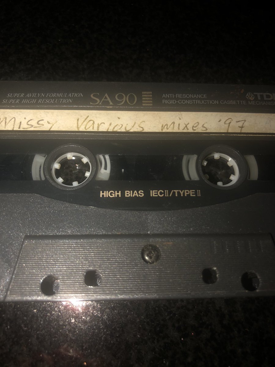 MissyElliott's tweet photo. .@Timbaland I just found a cassette  with our old stuff that didn’t make my Supa Dupa Fly album sheeeeeesh🔥🔥🔥🔥🔥🔥 I’m listening like dawg why🤦🏾‍♀️🤷🏾‍♀️&amp; what level we was on‼️⬆️🔝👽👽👽👽 https://t.co/sUpOi1HM63