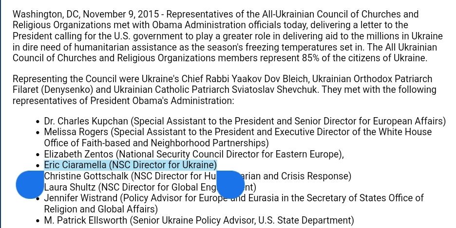 We have our  #Whistleblower, Eric Ciaramella.  https://archive.usukraine.org/coalition/report-wh-press-conf-events.shtml https://www.newyorker.com/magazine/2018/04/30/mcmaster-and-commander  https://twitter.com/dcexaminer/status/1182425225721503745